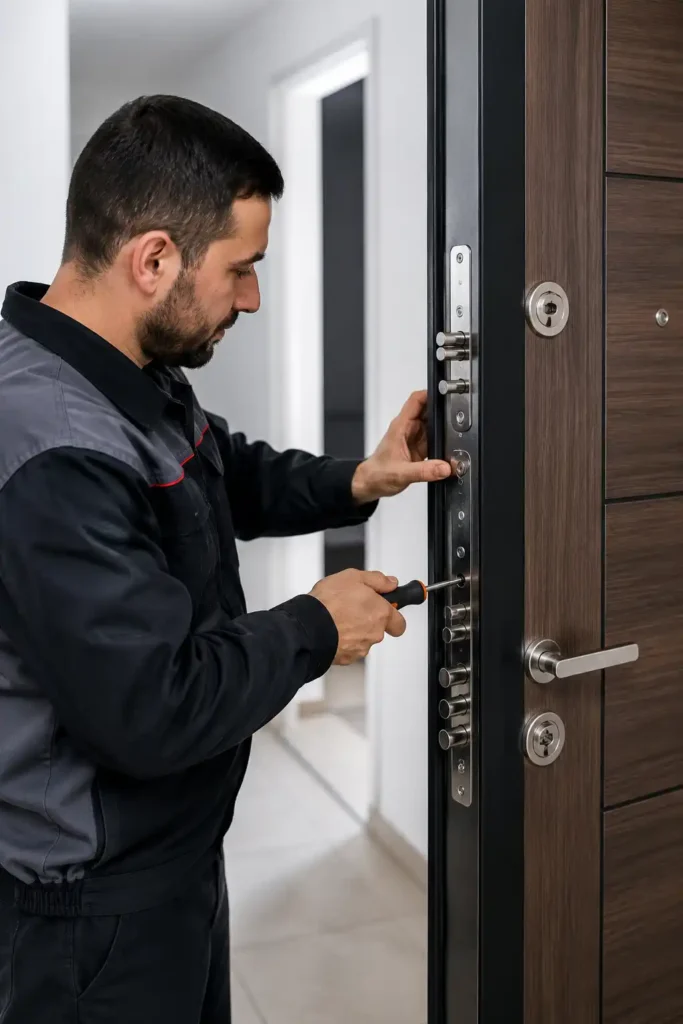 Çelik Kapı kilit Değiştirme
