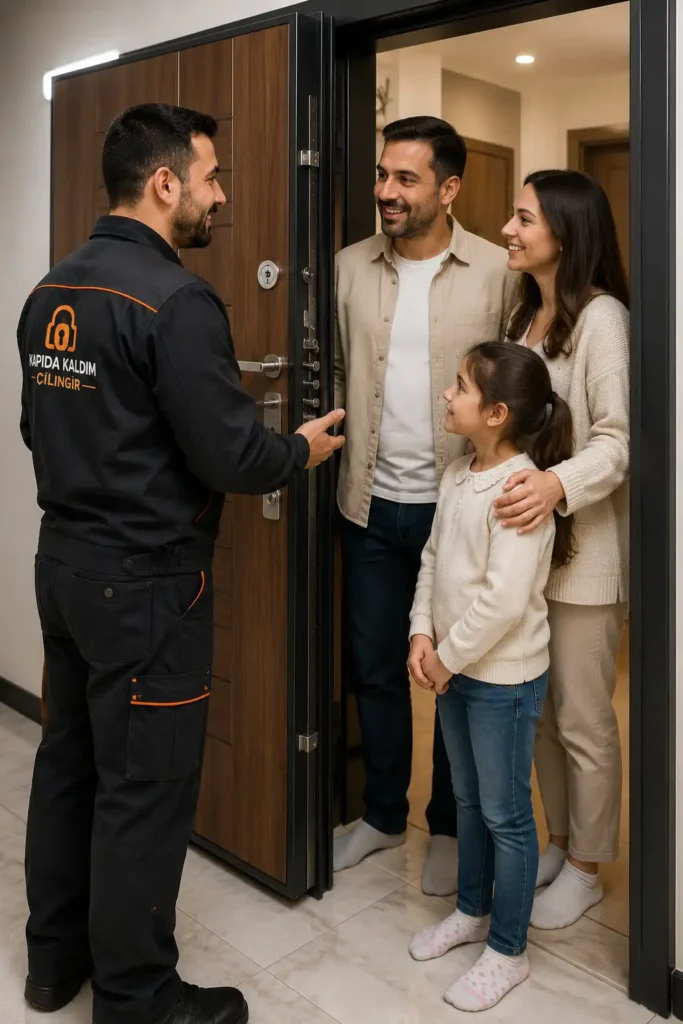 Çelik Kapı Kilit Değiştirme